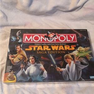 Star Wars monopoly. Brand new. hard 2 come by. Collectors dream game.